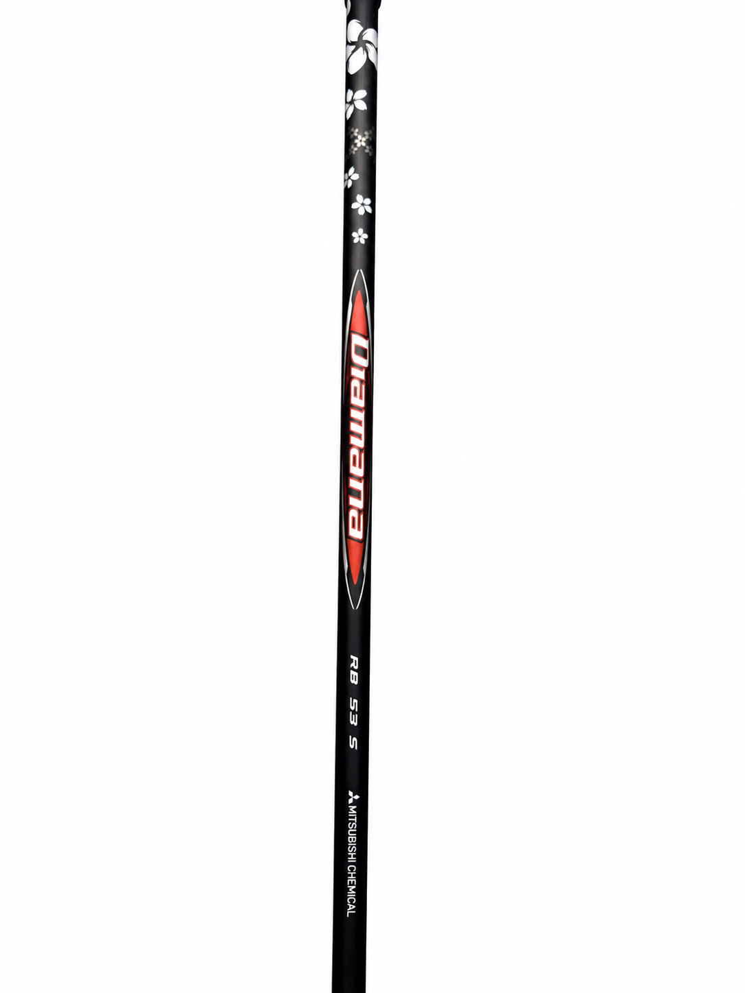 Diamana shaft — AI white-background edit; original photo retained in gallery