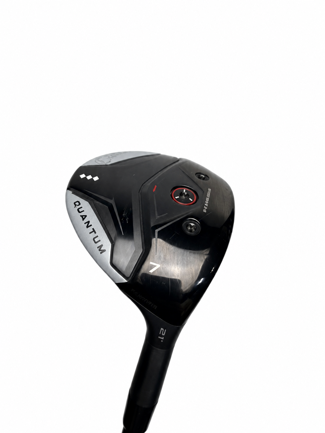 Quantum Triple Diamond 7 wood Ventus 7-S red white grip photo 1