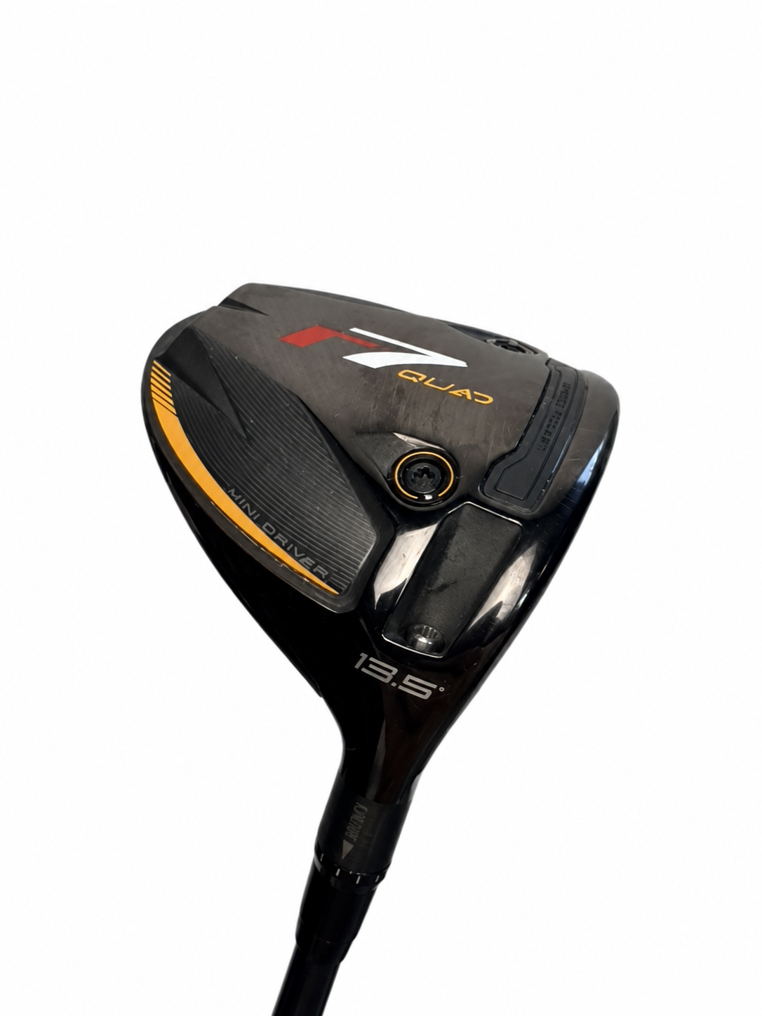 TaylorMade r7 Quad Mini Driver 13.5 degrees — white-background photo 1