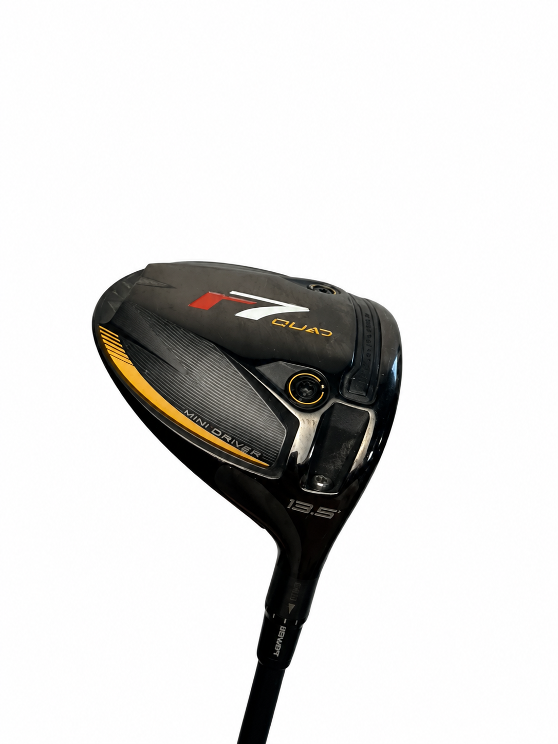 TaylorMade r7 Quad Mini 13.5 Ventus FW Regular — white-background photo 1