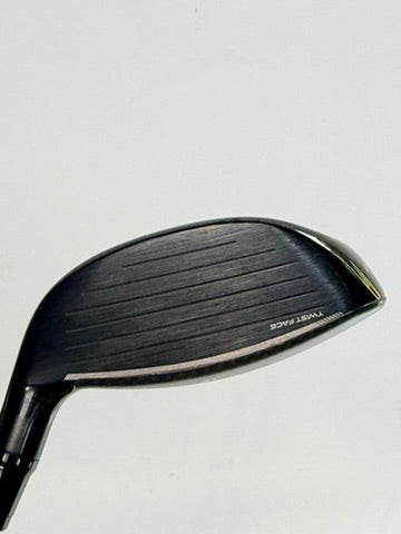 7 wood face showing strike marks and grooves