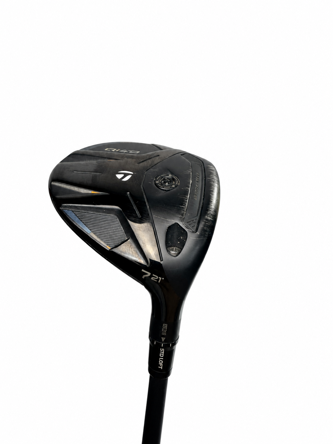 TaylorMade Qi4D 7 wood 21 degree sole and adjustable hosel