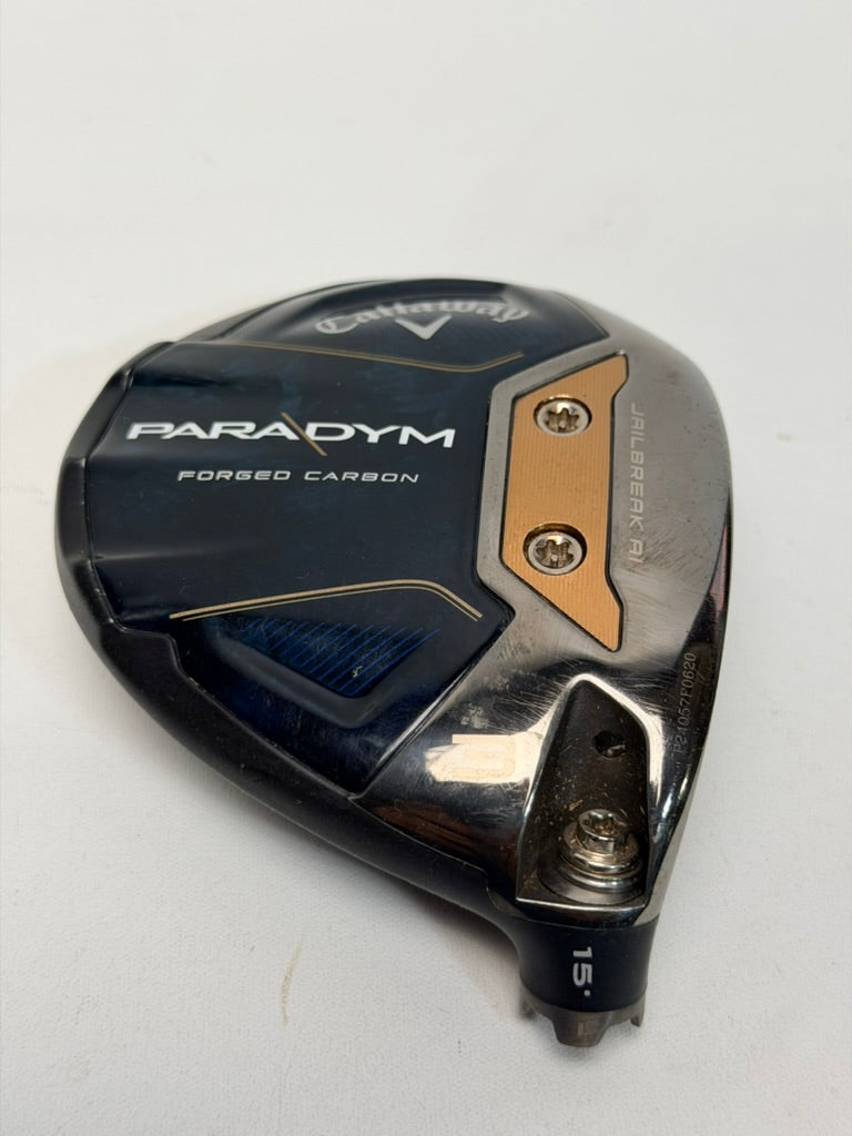 Callaway Paradym 3 Wood Head Only 15° RH — original photo 3