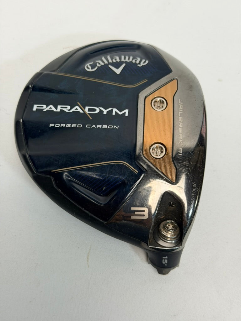Callaway Paradym 3 Wood Head Only 15° RH — original photo 4