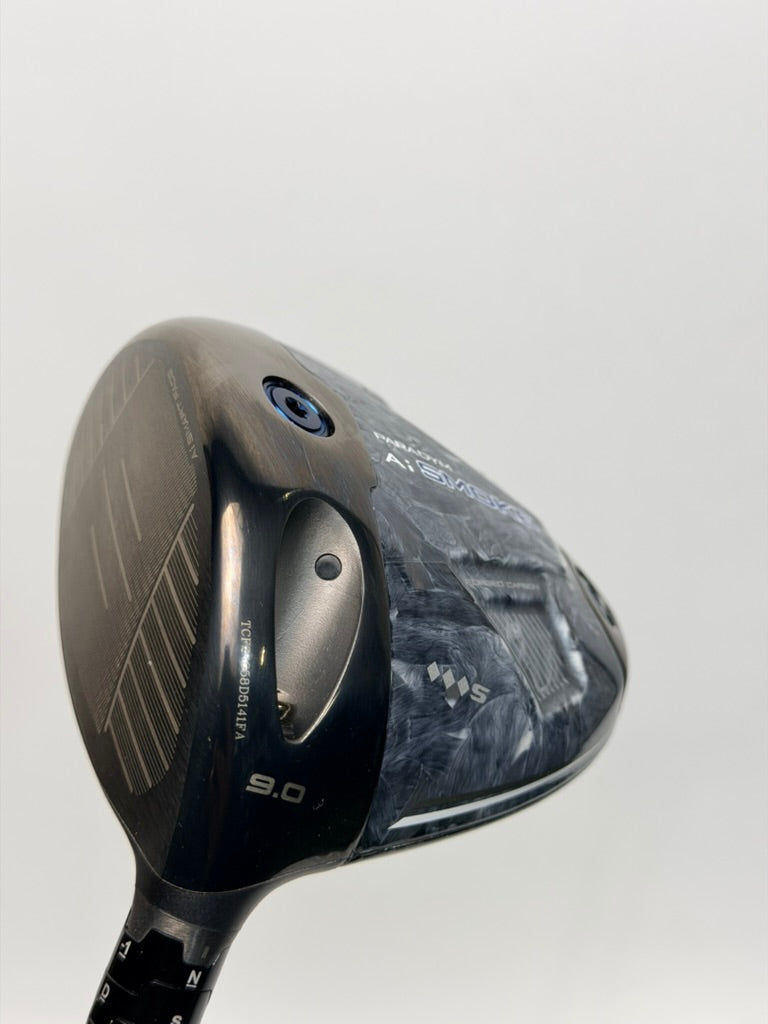 Callaway Paradym Ai Smoke Triple Diamond S TC Driver Head Only 9° LH — original photo 1