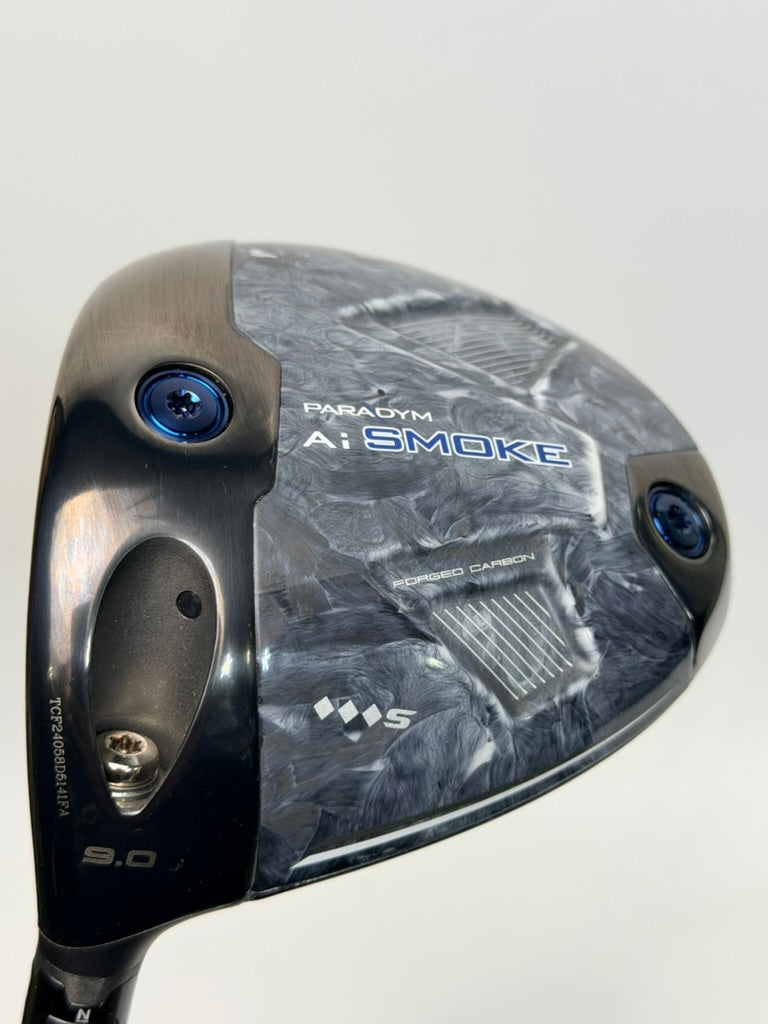 Callaway Paradym Ai Smoke Triple Diamond S TC Driver Head Only 9° LH — original photo 3