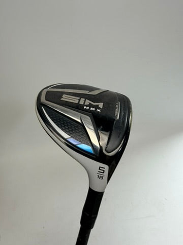 TaylorMade SIM MAX 5 wood 18 EvenFlow Riptide 70g 6.0 RH - original photo 9