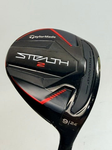 TaylorMade Stealth 2 9 wood 24 degrees - original sole close-up