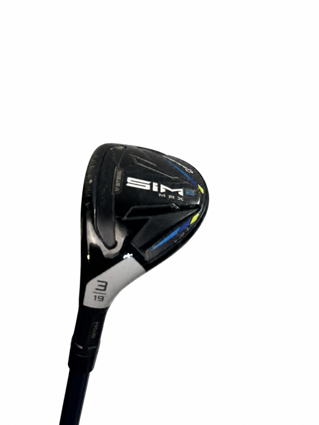 TaylorMade SIM2 MAX 3 hybrid 19 Ventus 7-S Stiff LH used - white background photo 1