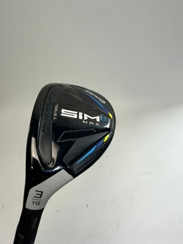 TaylorMade SIM2 MAX 3 hybrid 19 Ventus 7-S Stiff LH multicolor grip used - original photo 8
