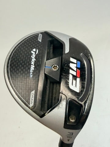 TaylorMade M3 3 wood 15 Regular RH used - original photo 11