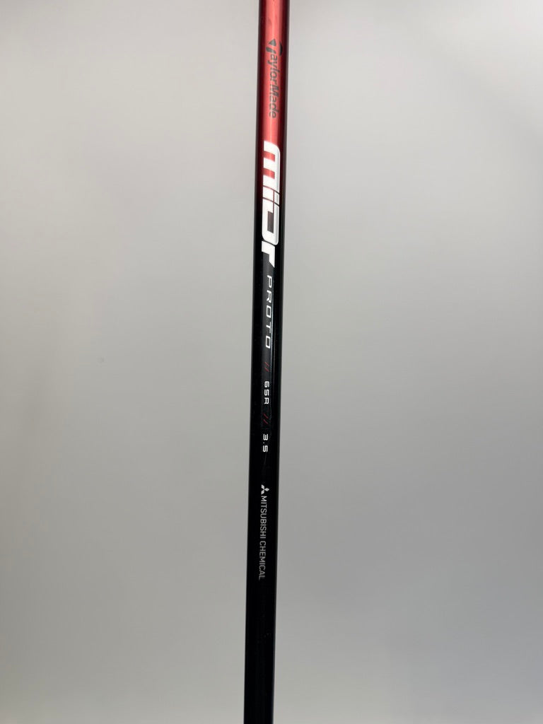 TaylorMade 300 Mini Driver Black 11.5° right-handed with Mitsubishi MiDr Proto 65R 3.5 regular-flex shaft, used