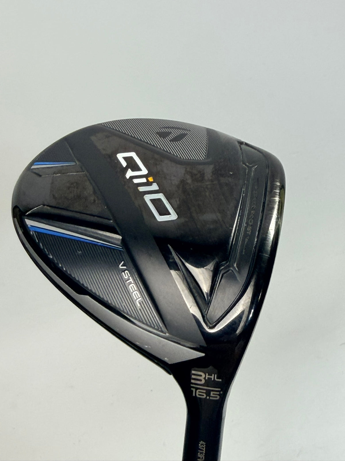 TaylorMade Qi10 3HL sole condition close-up