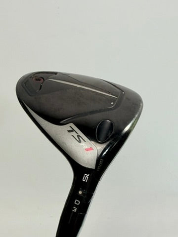 Titleist TSR1 3 wood 15 MMT SpeedMesh 40 regular RH - original photo 9