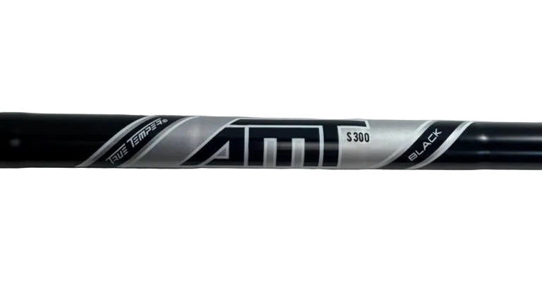 True Temper AMT Black S300 shaft label