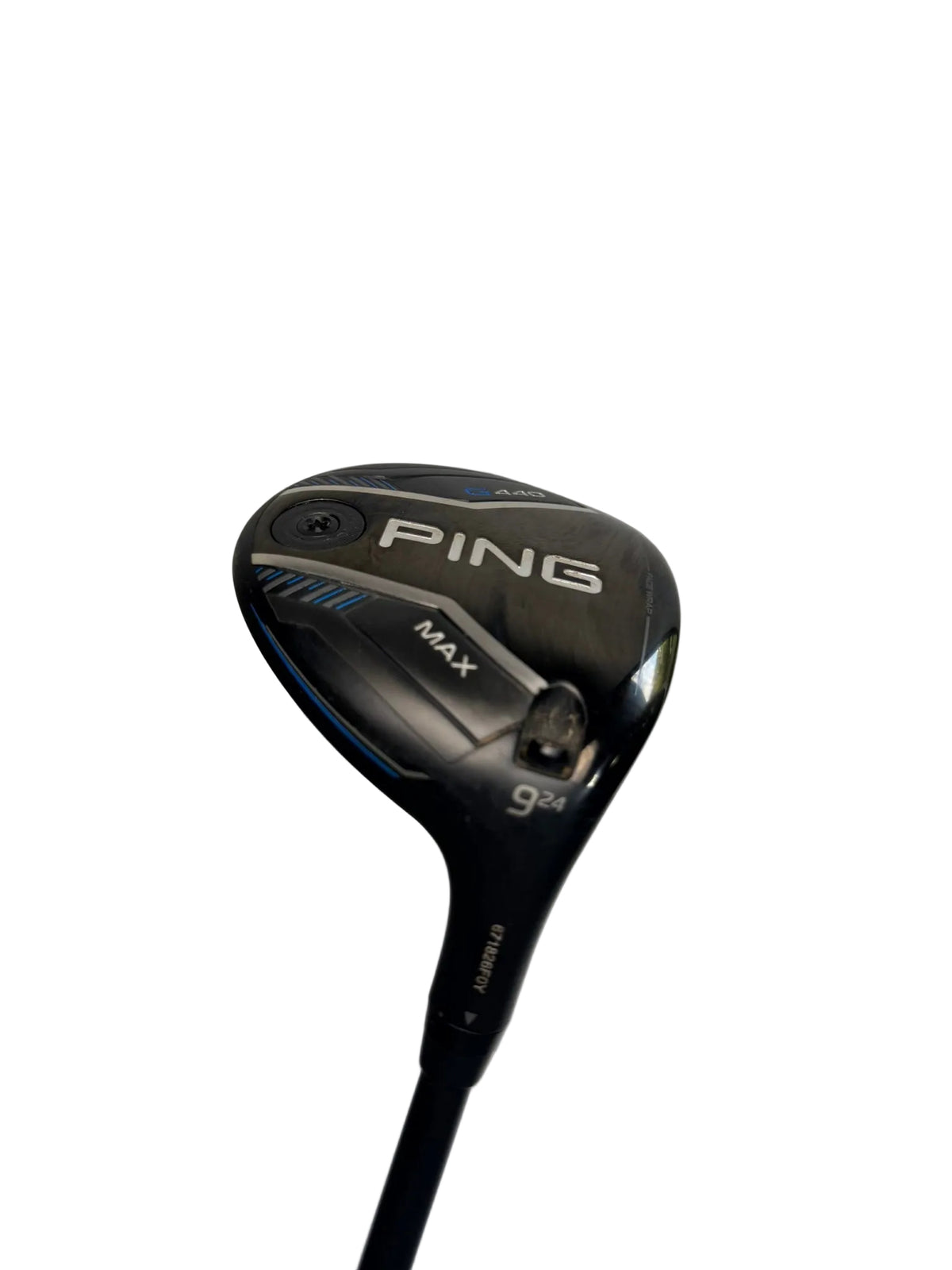 Used Ping G440 Max 9 wood 24 degree sole view