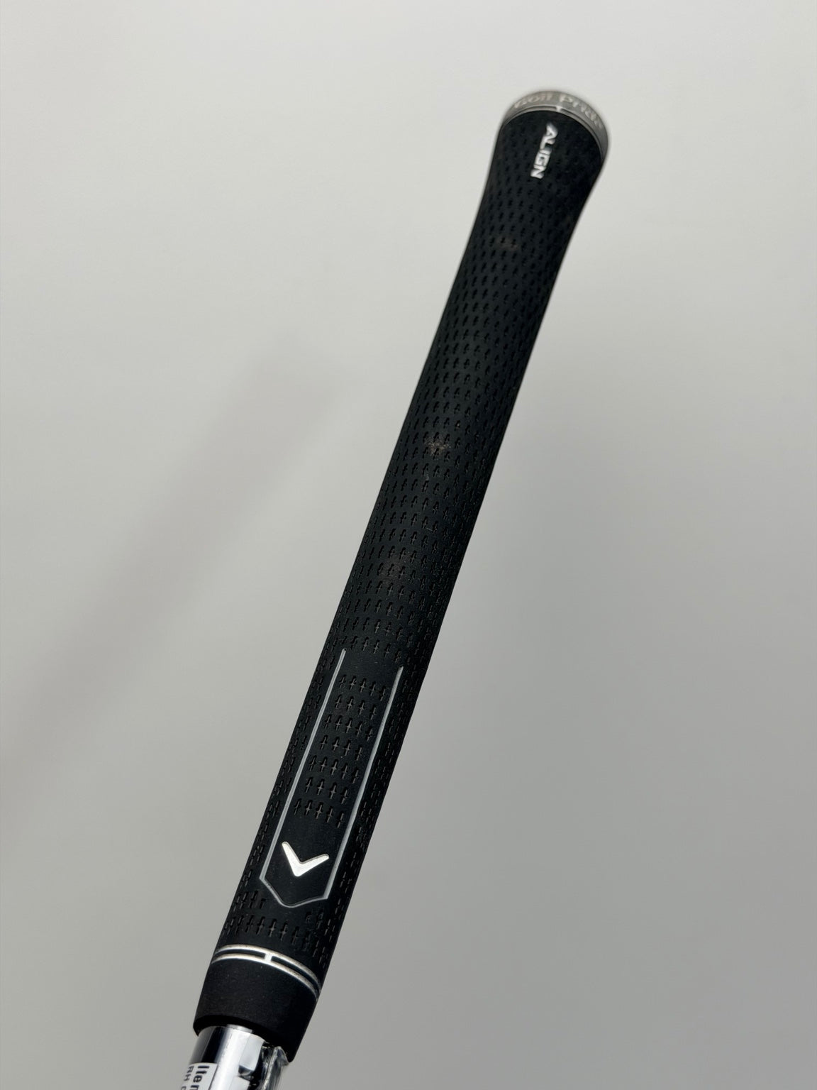Golf Pride grip on UST Mamiya LIN-Q M40X shaft