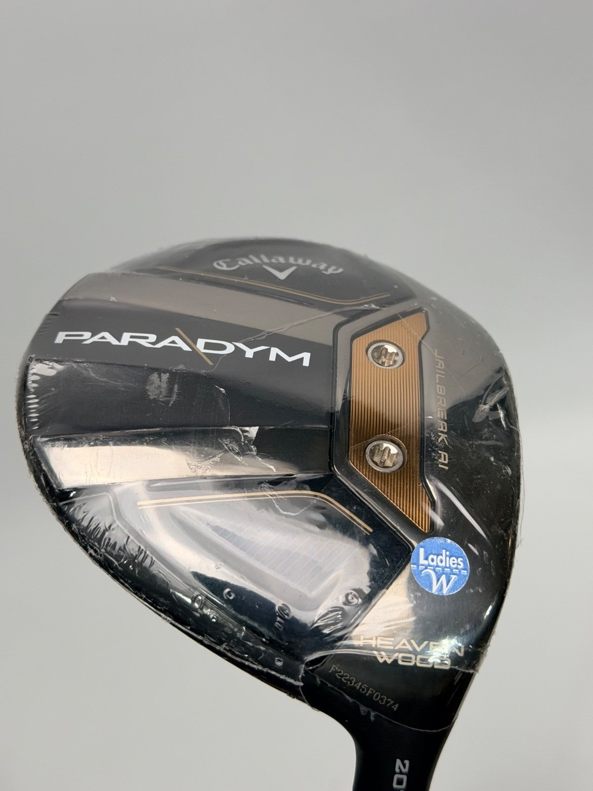 Callaway NEW Paradym Heavenwood 7 Wood 20° Ladies Ascent Blue 40g 42.5in2