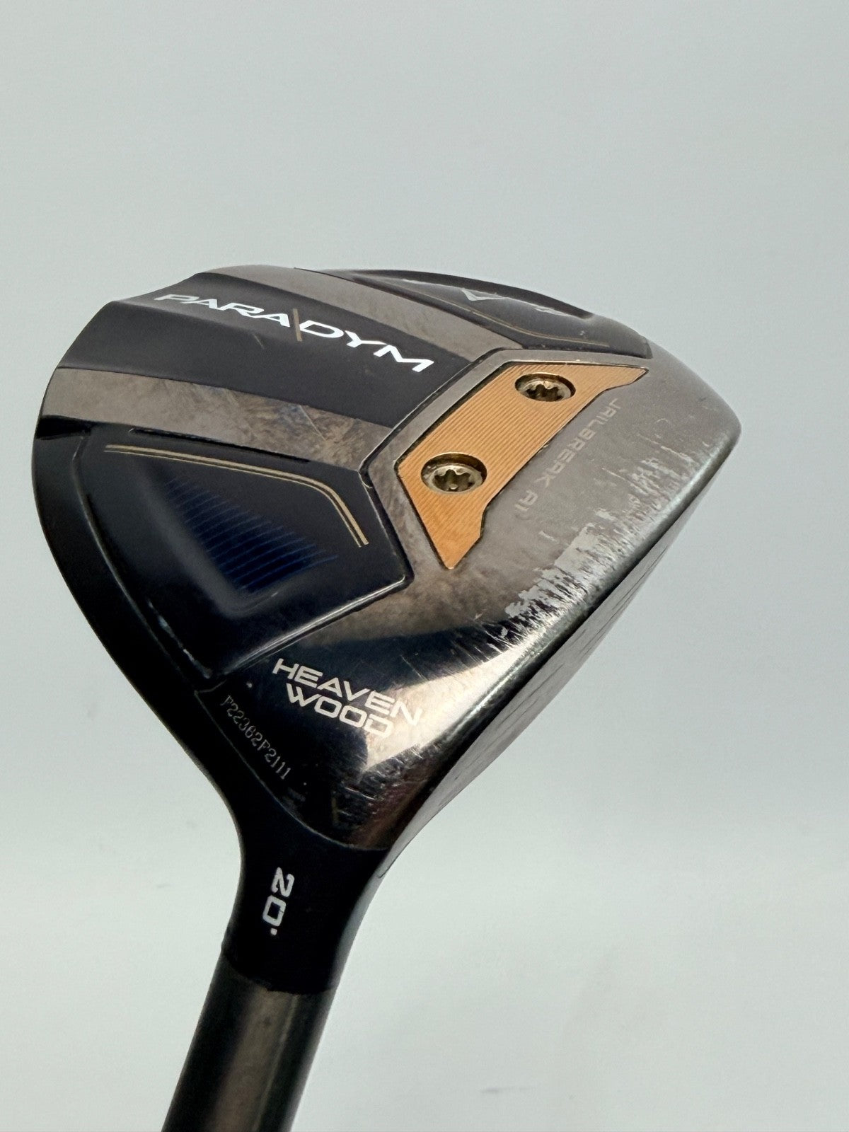 Callaway Paradym Heavenwood 20° HZRDUS Silver 60g Regular Fairway Wood1