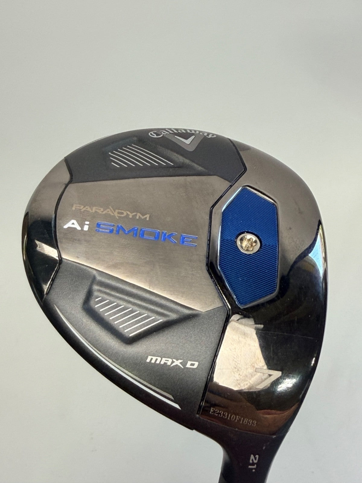 Callaway Ai Smoke Max D 7 Wood 21° Cypher Black 40g Senior Flex Fairway Wood1