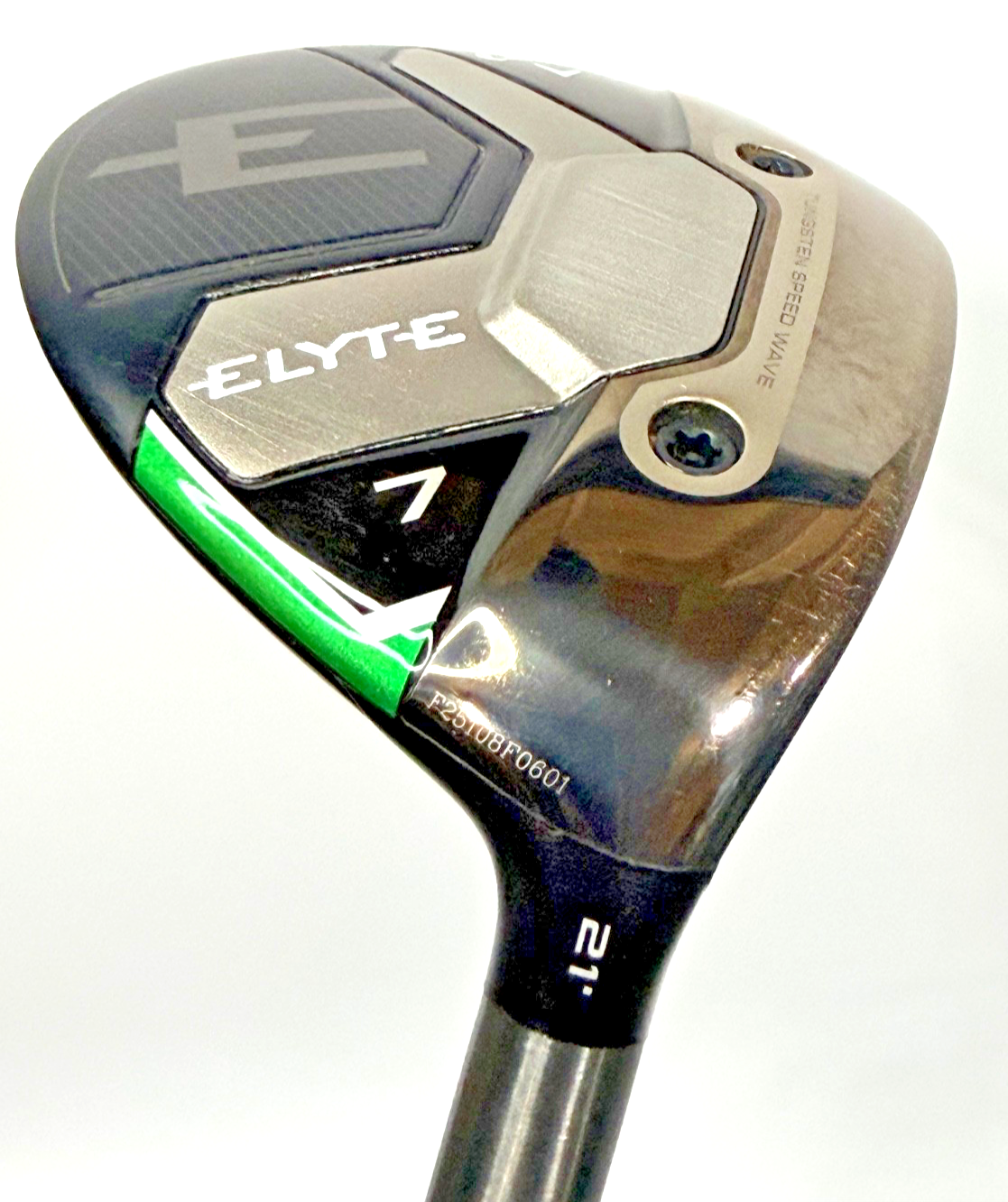 Callaway Elyte 7 Wood 21° Denali Charcoal 60g Regular Flex 42” Fairway Wood1