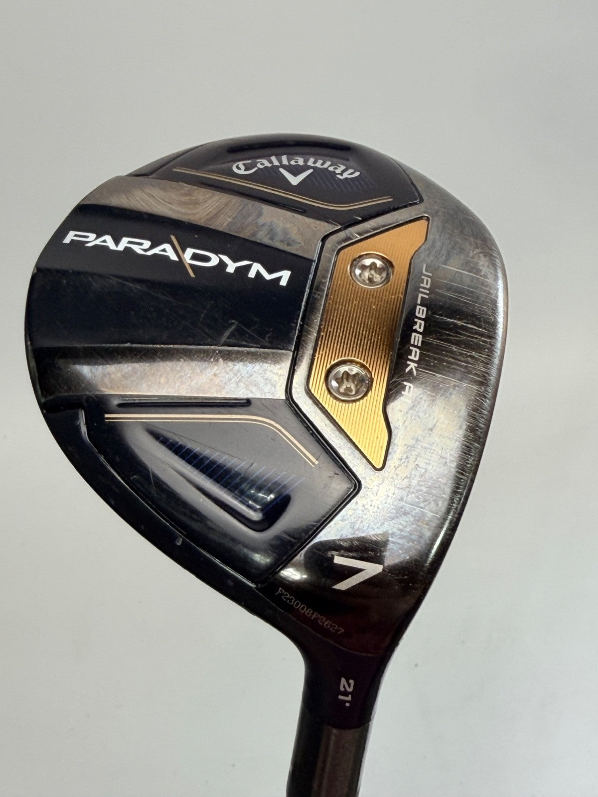 Callaway Paradym 7 Wood 21° Cypher Black 50g Regular Flex1