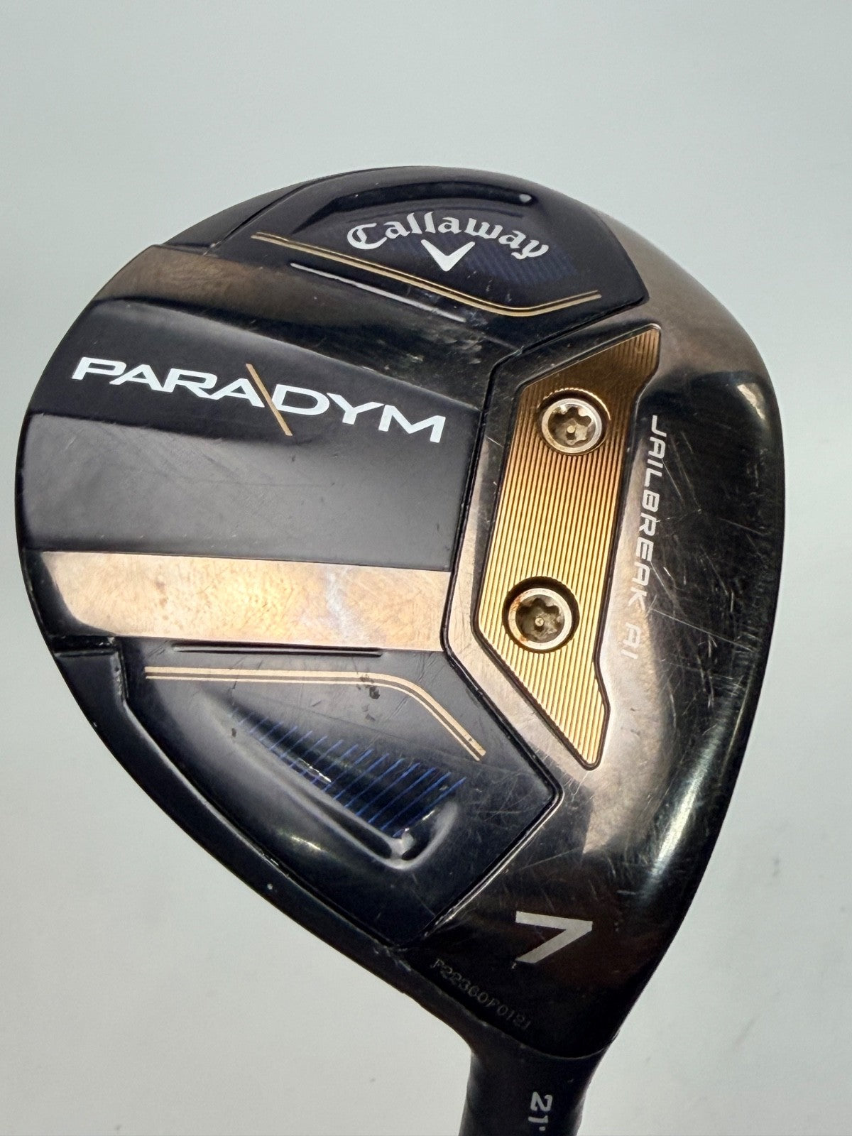 Callaway Paradym 7 Wood 21° Ascent Blue 50 Regular Flex 42" Lamkin Mid1