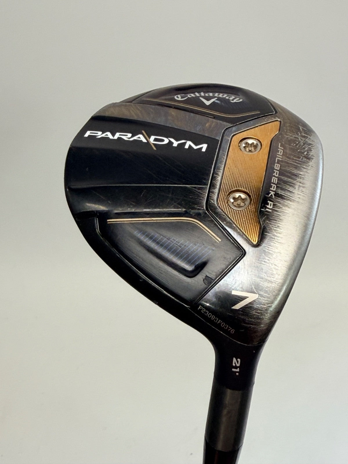 Callaway Paradym 7 Wood 21° HZRDUS Black 4th Gen 70g Stiff Flex1