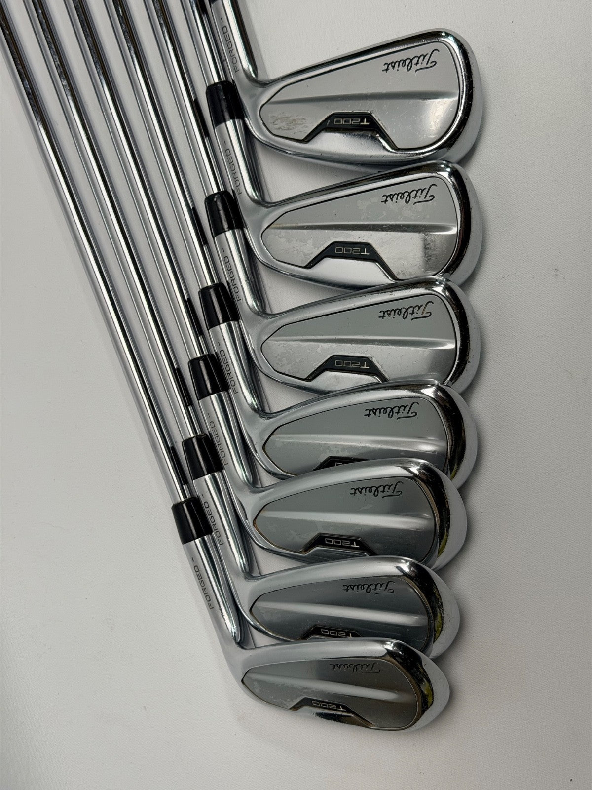 Titleist T200 Iron Set 5-GW AMT Black S300 Stiff Steel3