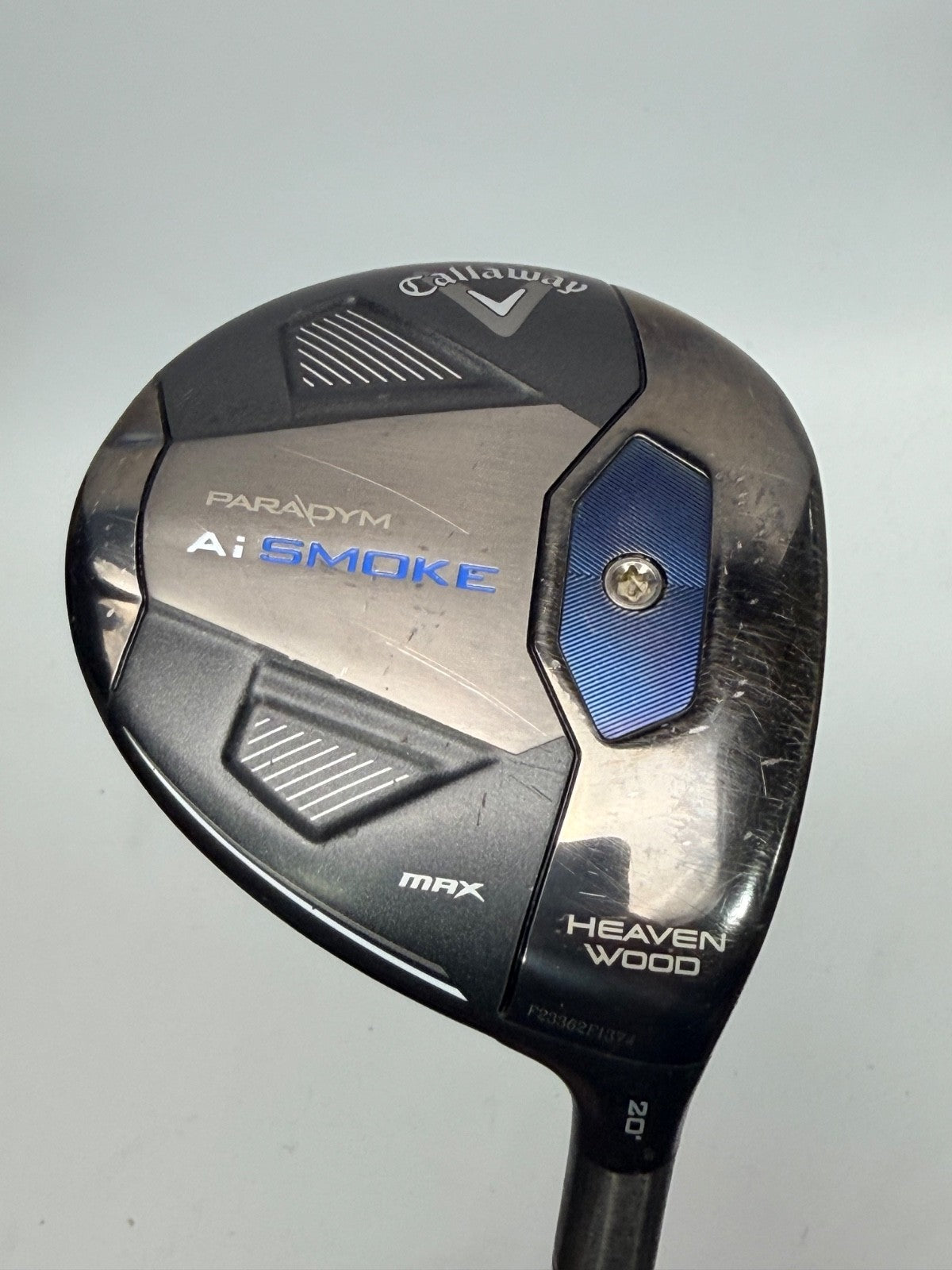 Callaway Ai Smoke Max Heavenwood 7 Wood 20° Cypher Black 40g Senior Flex 43in1