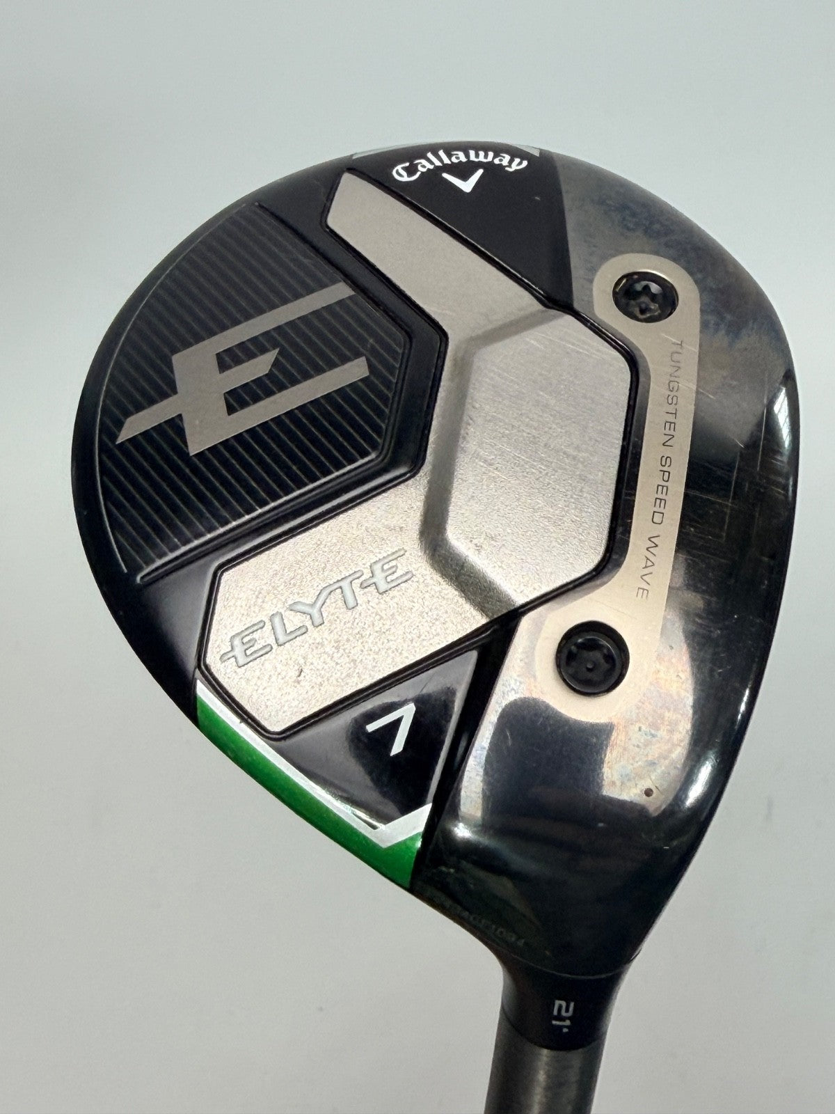 Callaway Elyte 7 Wood 21° Aretera EC1 55g Regular Flex Fairway Wood1