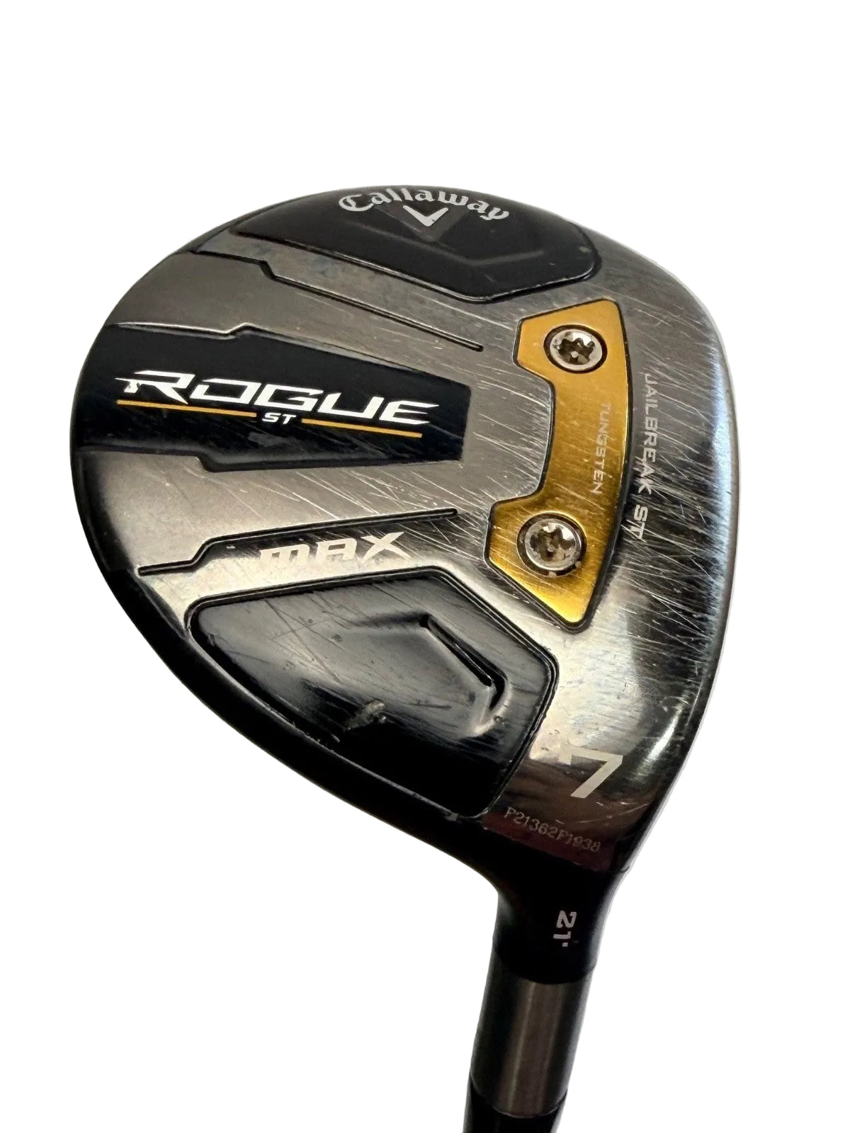 Callaway Rogue ST Max 7 Wood 21° Cypher Black 50g Senior Flex Golf Pride Grip1
