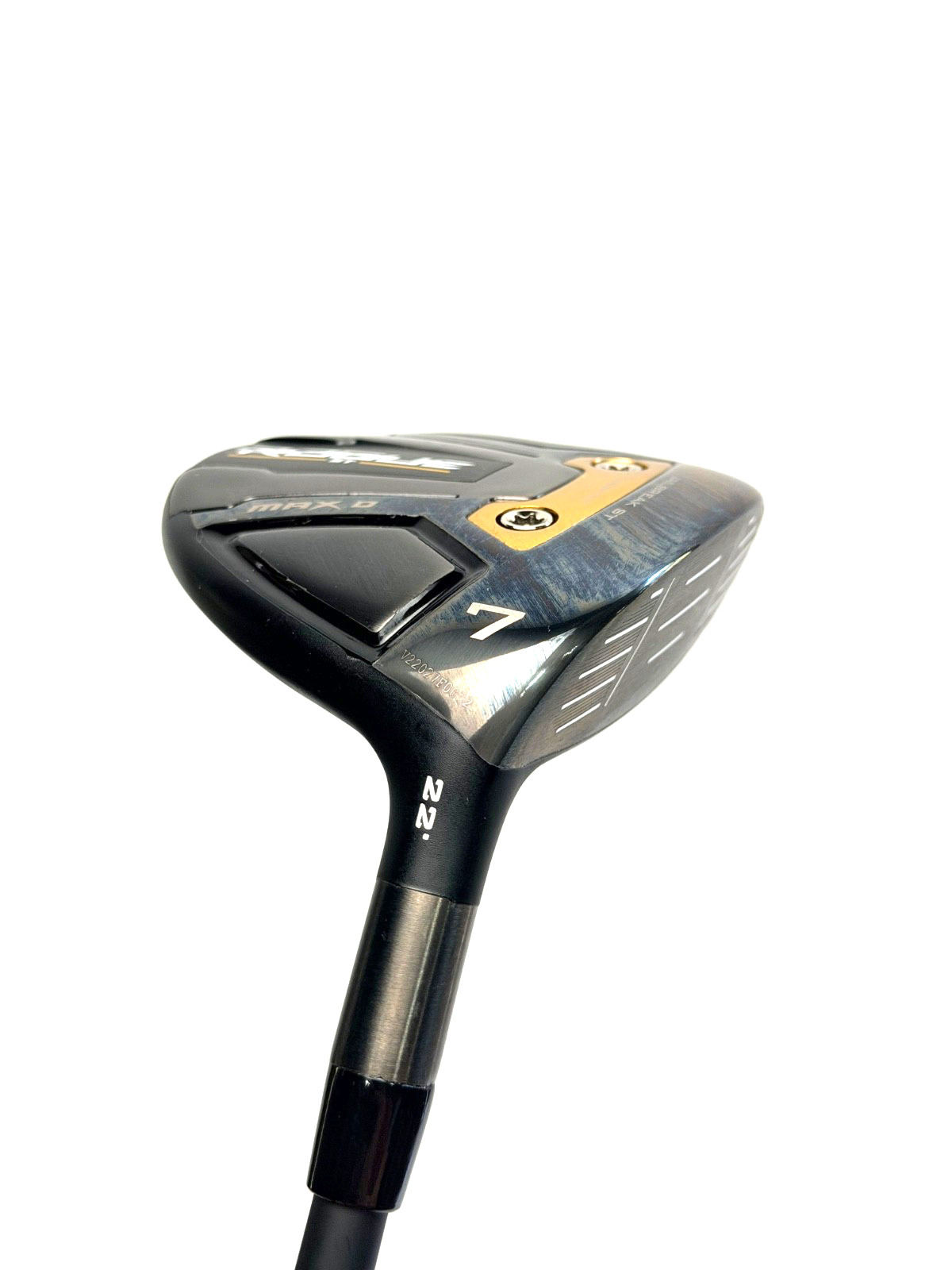 Callaway Rogue ST Max D 7 Wood 22° Cypher Black 40g Senior Flex0