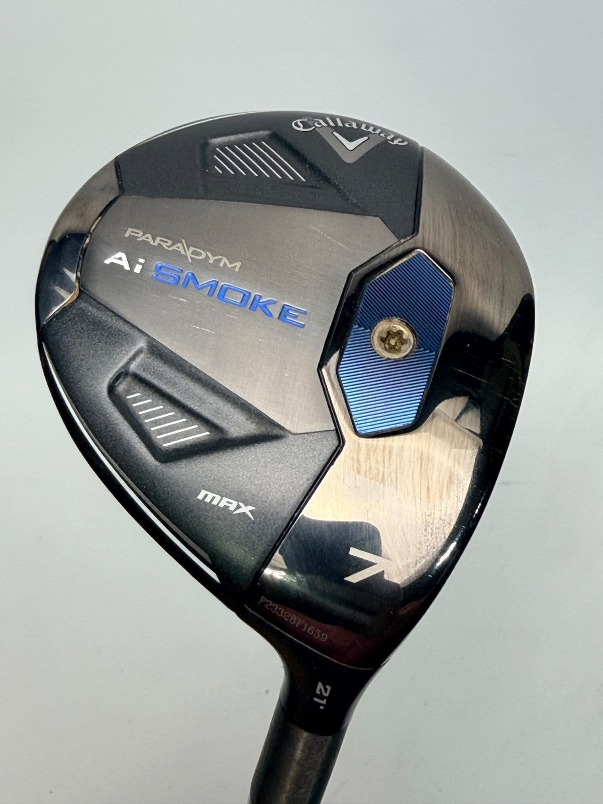 Callaway Ai Smoke Max 7 Wood 21° Cypher Black 50g Senior A Fairway Wood1