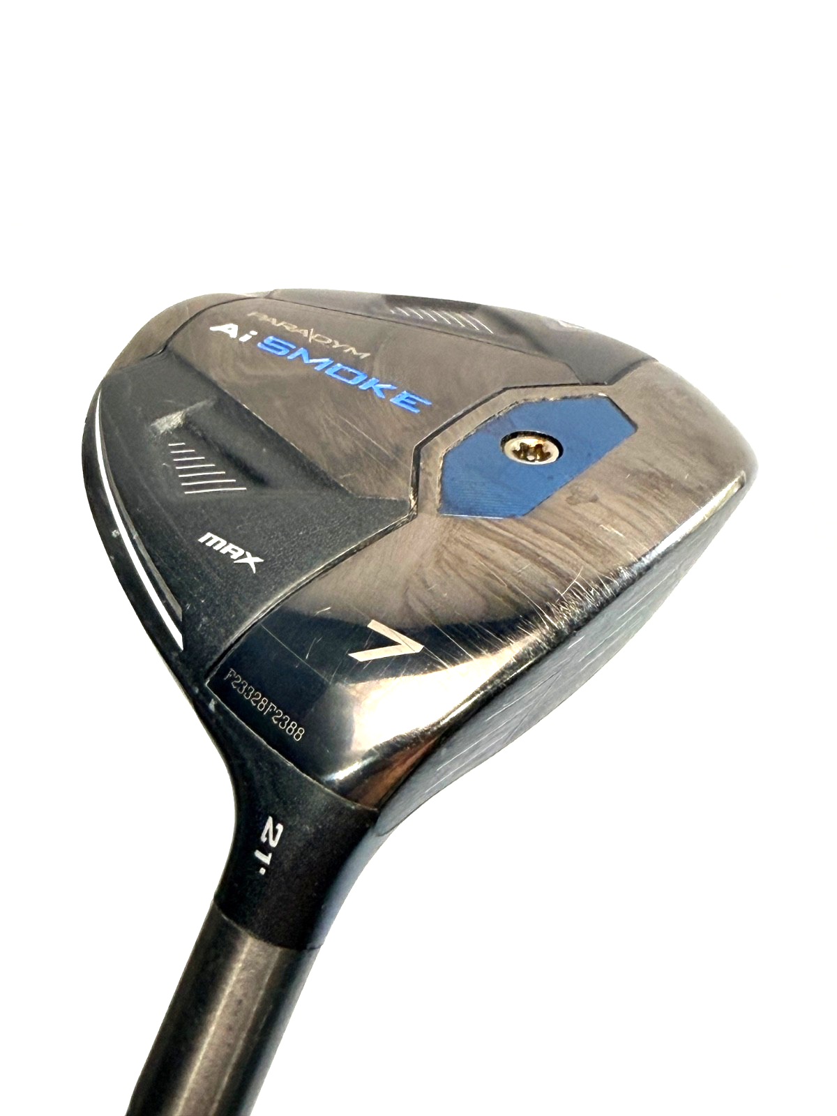 Callaway Ai Smoke Max 7 Wood 21° Cypher Black 50g Senior Flex Fairway Wood0