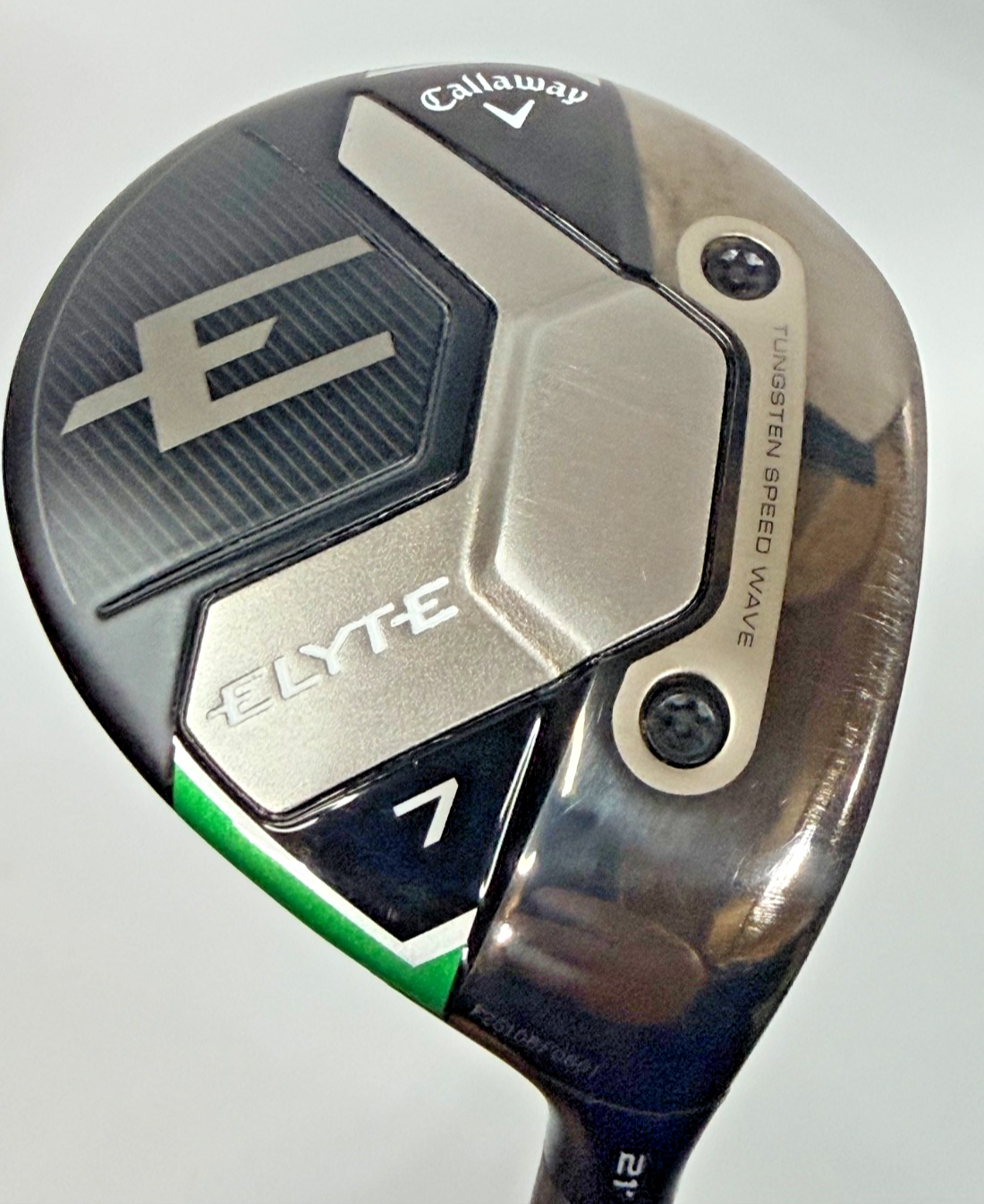 Callaway Elyte 7 Wood 21° Denali Charcoal 60g Regular Flex 42” Fairway Wood0