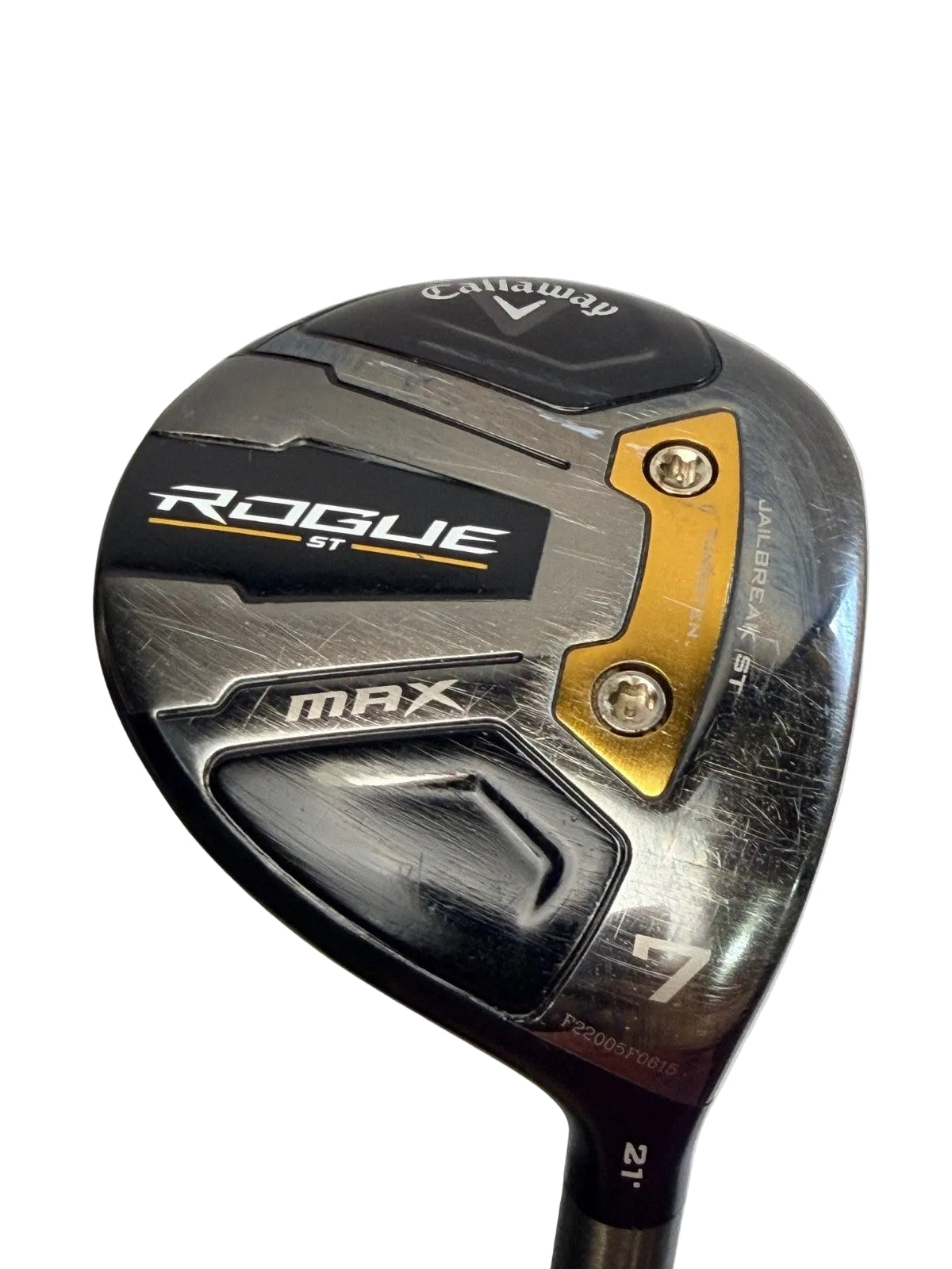 Callaway Rogue ST Max 7 Wood 21° Cypher Black 50g Senior Flex1