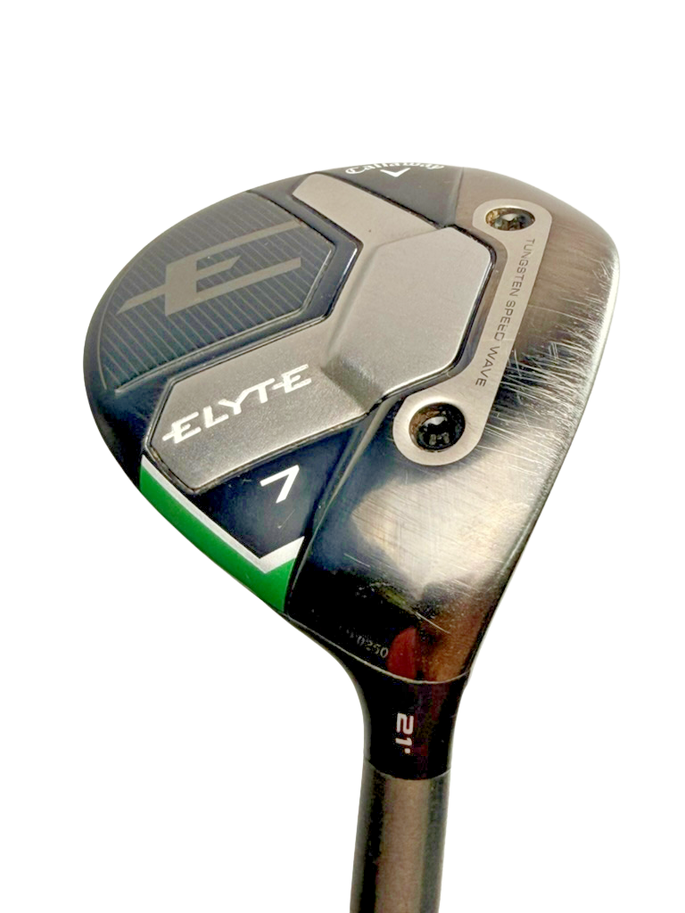Callaway Elyte 7 Wood 21° HZRDUS Smoke RDX Black 70g Stiff Golf Pride Std0