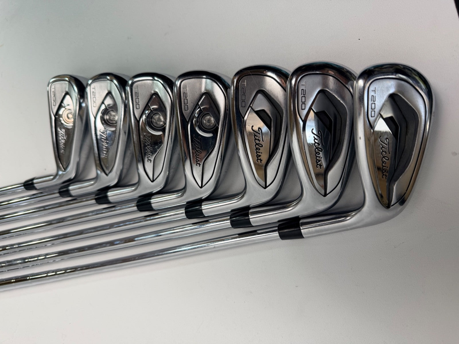 Titleist T200 Iron Set 4-PW AMT Black S300 Stiff Flex4