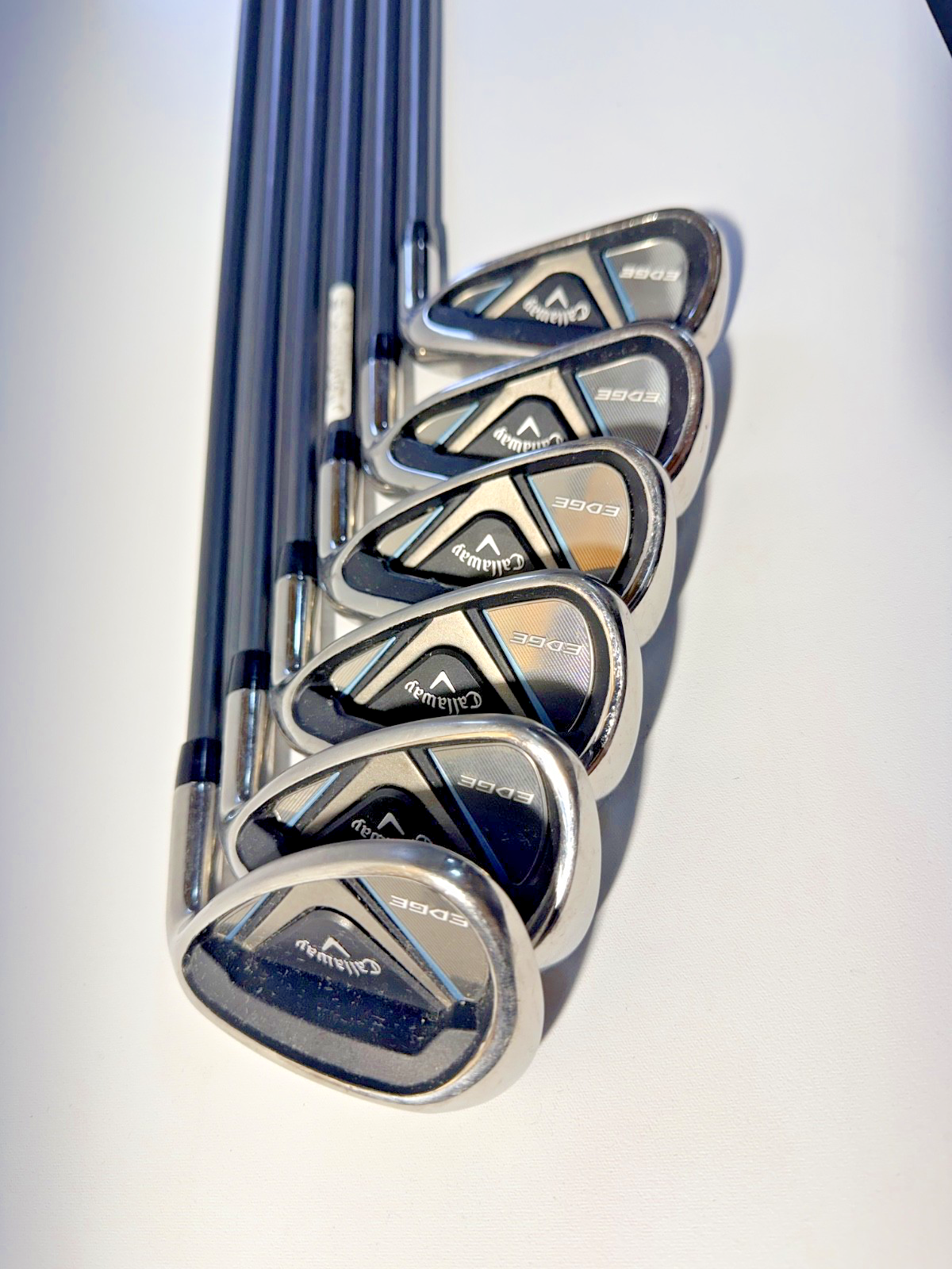Callaway Edge Graphite Complete Set Mens 10 Clubs Driver 3W Hybrid + Putter RH4