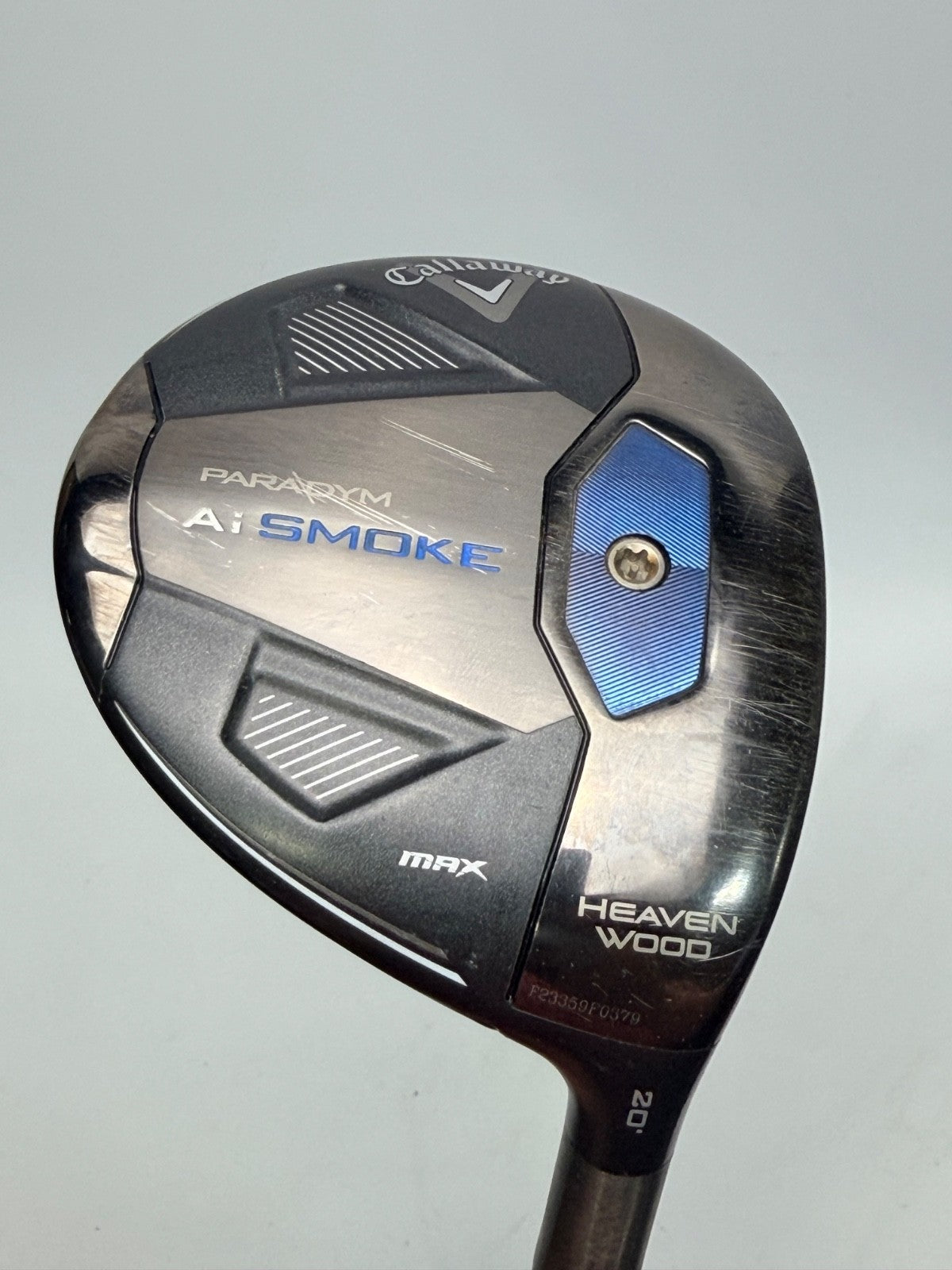 Callaway Ai Smoke Max Heavenwood 20° Cypher Black 50g Senior A Fairway Wood1
