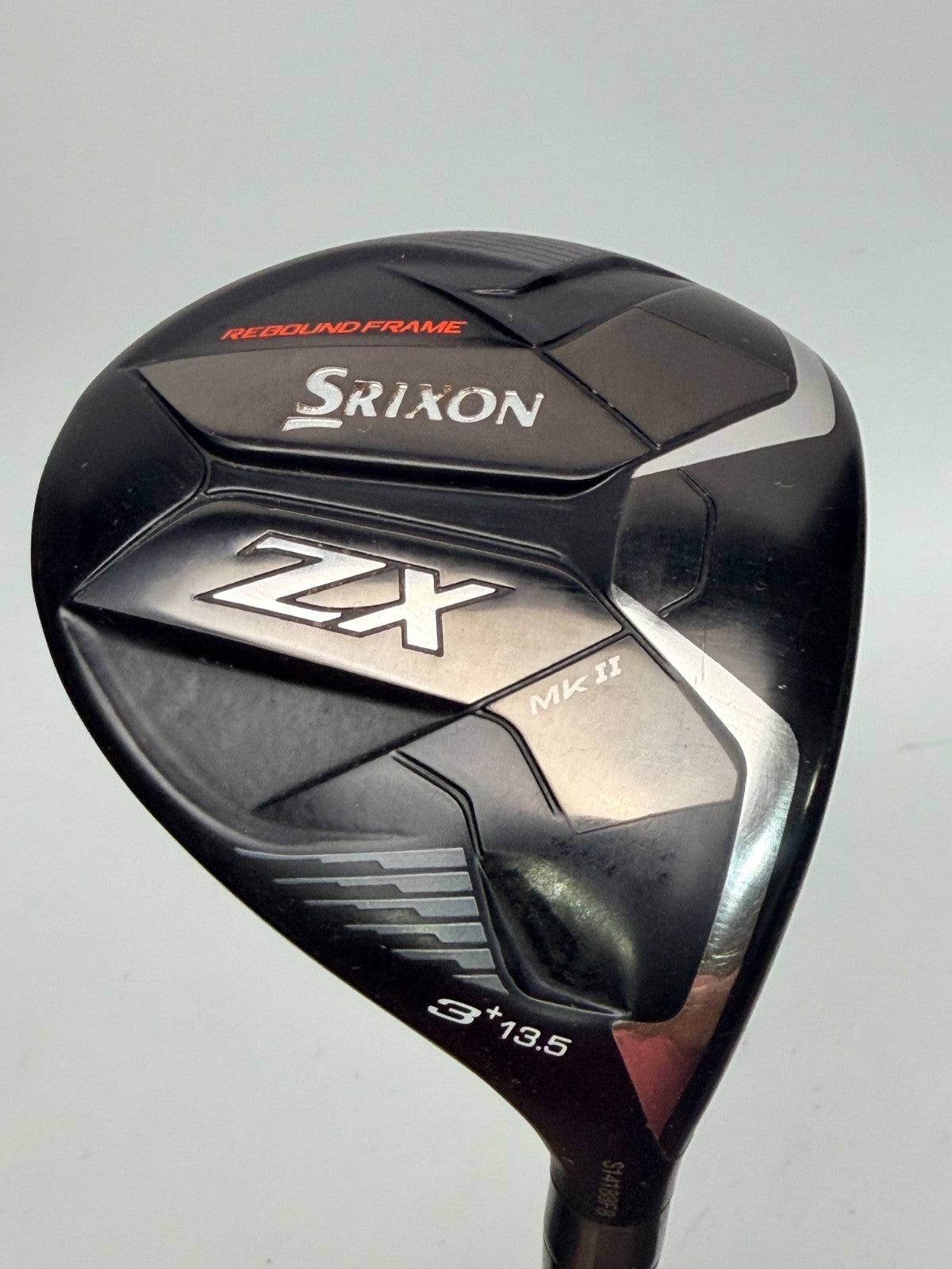 Srixon ZX Mk II 3+ Wood 13.5° HZRDUS RDX Smoke Red 60g Stiff Fairway Wood1