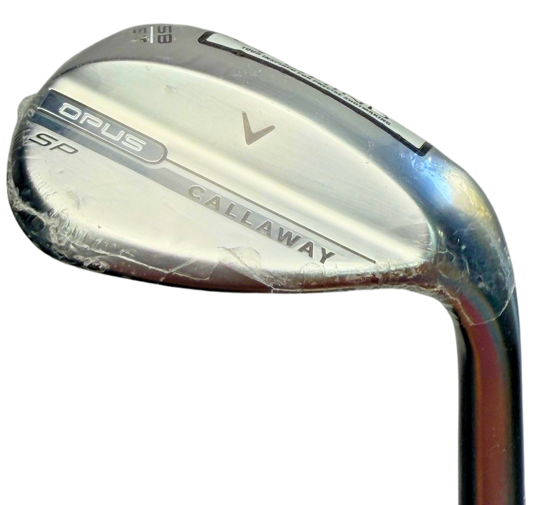 Callaway NEW Opus SP 58° Lob Wedge Brushed Chrome T Grind 6° DG S2000