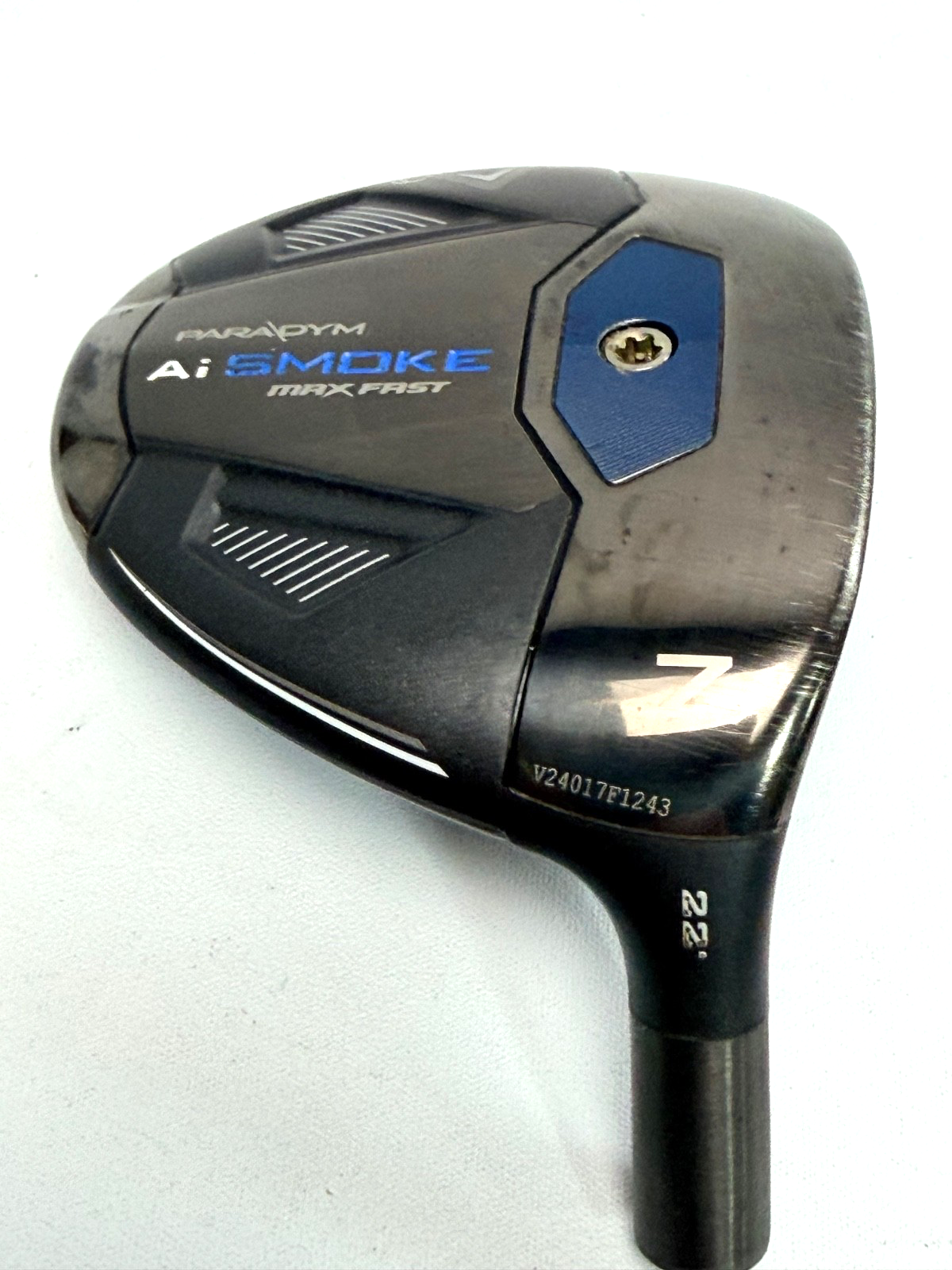 Callaway Ai Smoke Max Fast 7 Wood 22° High Launch Fairway Wood Head Only4