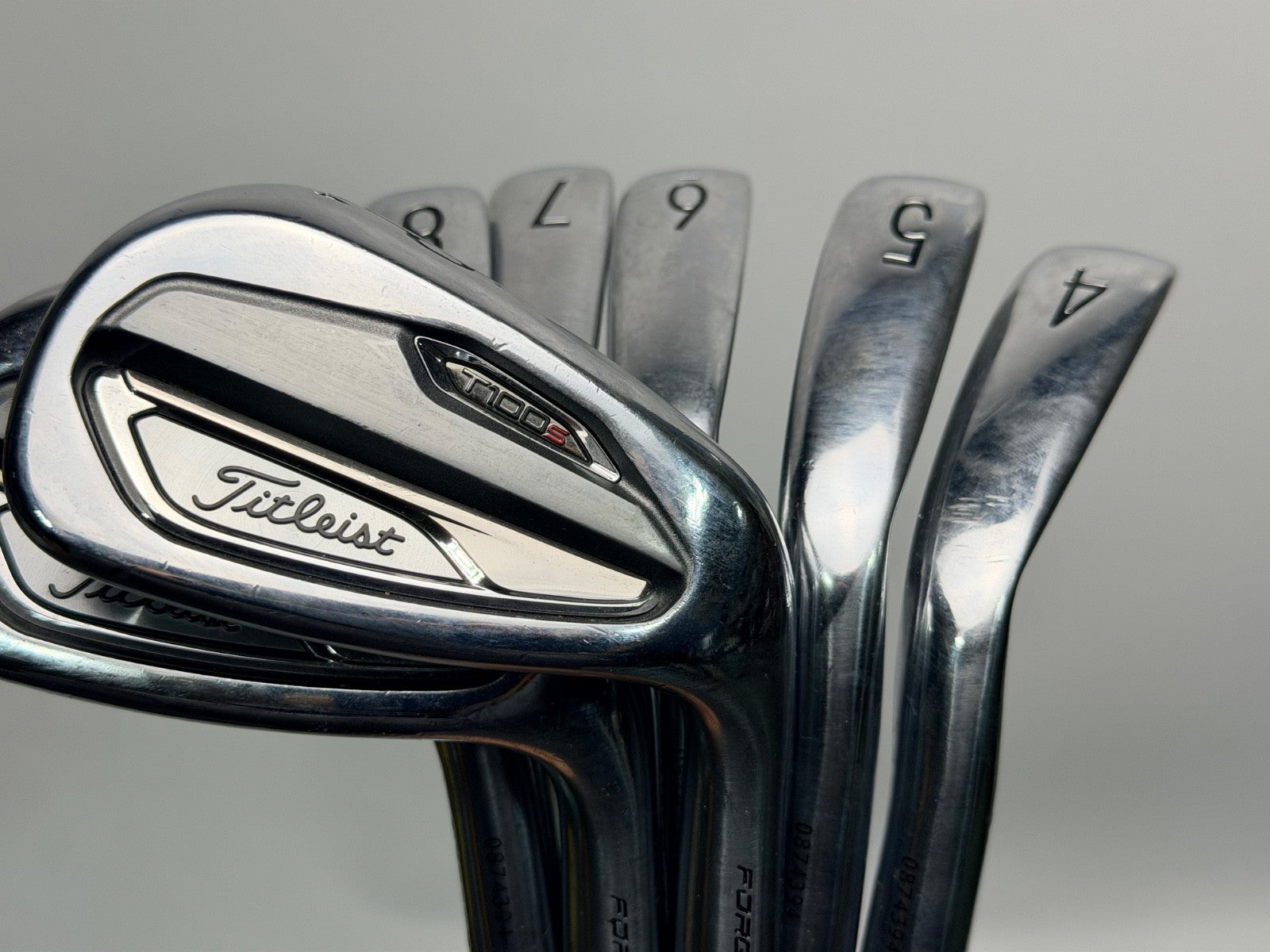 Titleist 2020 T100S Iron Set 4PW AMT Red R300 Regular Steel1