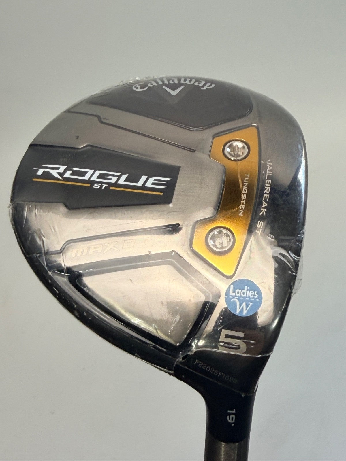 Callaway New Rogue ST Max D 5 Wood 19° Cypher Black 40g Ladies Flex1