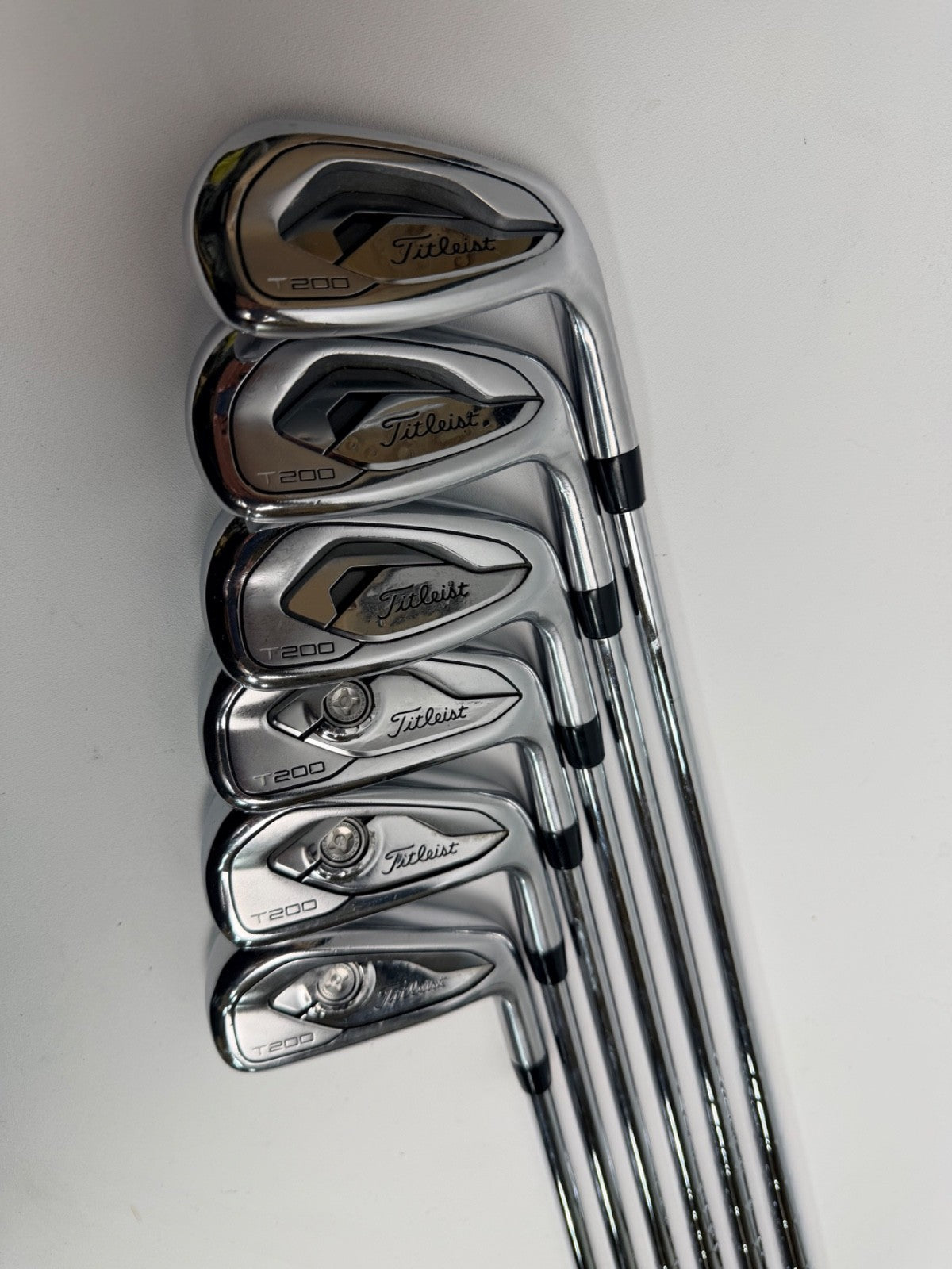 Titleist T200 Iron Set 5-PW AMT Black S300 Stiff Steel4