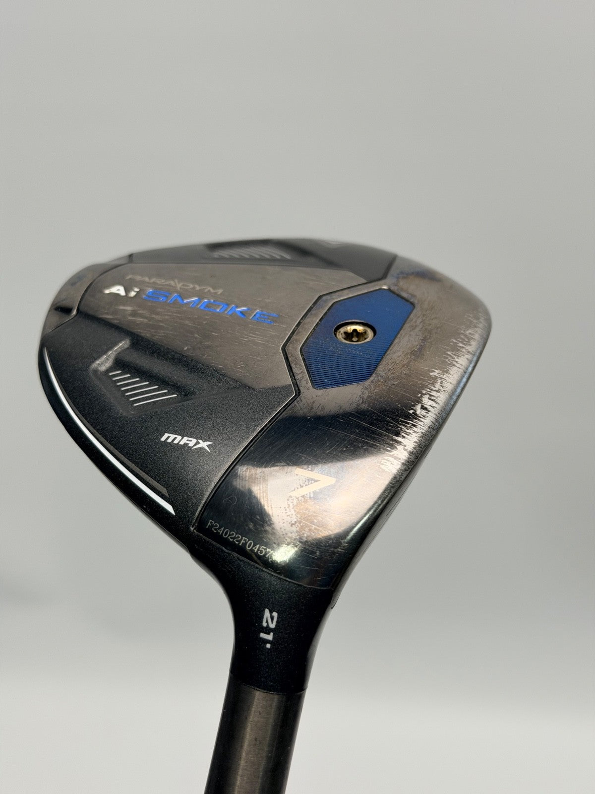 Callaway Ai Smoke Max 7 Wood 21° Cypher Black 40g Senior Flex1