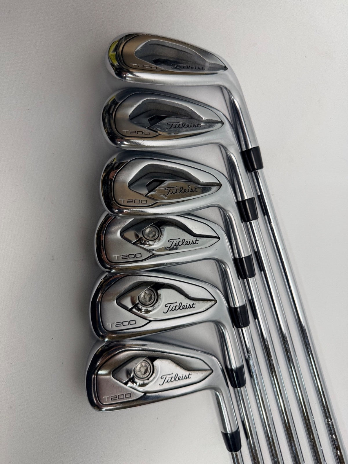 Titleist T200 Iron Set 5-PW AMT Black S300 Stiff Steel3