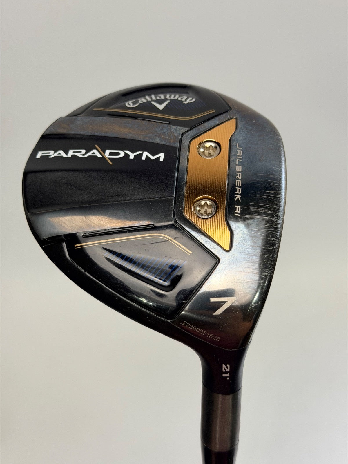 Callaway Paradym 7 Wood 21° Tour AD XC6 65g Senior Flex1